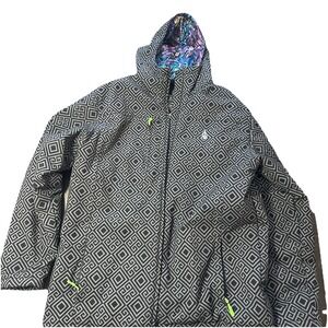 Threyda Rainbow Mech Obsidian Jacket by Mike Cole Mens XXL Serial Number 225